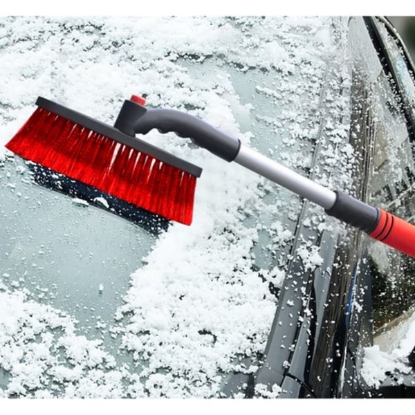 Isskrapa med Snöborste