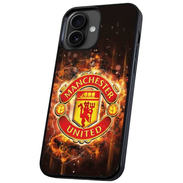 iPhone 16 Plus - Deksel/Mobildeksel Manchester United