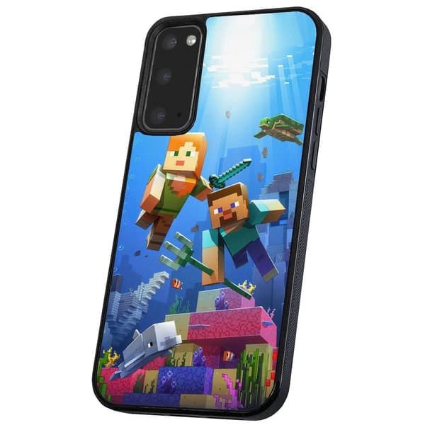 Samsung Galaxy S20 - Deksel/Mobildeksel Minecraft