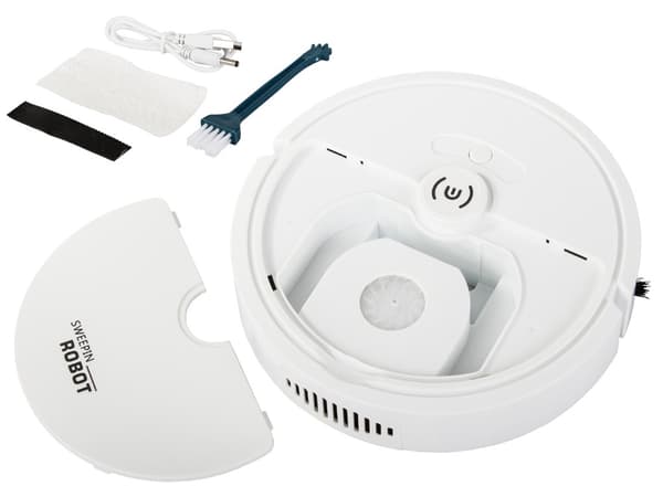 Robotdammsugare med Moppfunktion - Städrobot White