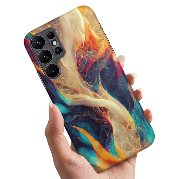 Samsung Galaxy S24 Ultra - Kuoret/Suojakuori Abstrakti Kuvio