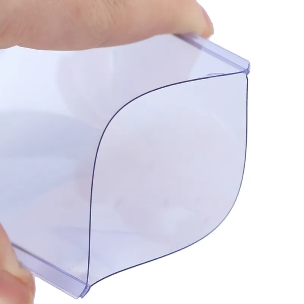 25-pak - Toploader plastlommer / korthylstre til samlerkort Transparent