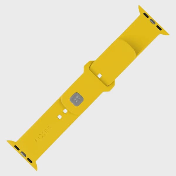 FIXED Sportig silikonrem SET för Apple Watch 38/40/41mm Gul