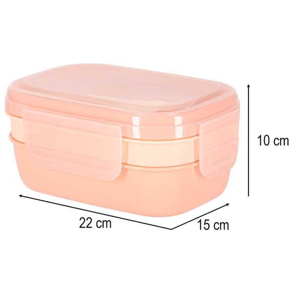 Lunchlåda 1900 ml rosa