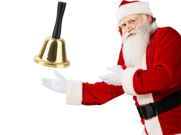 Bjällra / Tomteklocka - Klocka för tomte