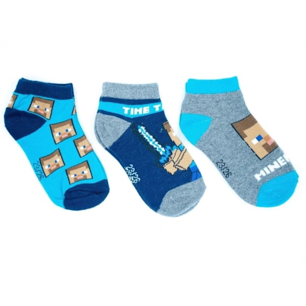 Minecraft Barnstrumpor / Strumpor för Barn - 3-Pack 31/34