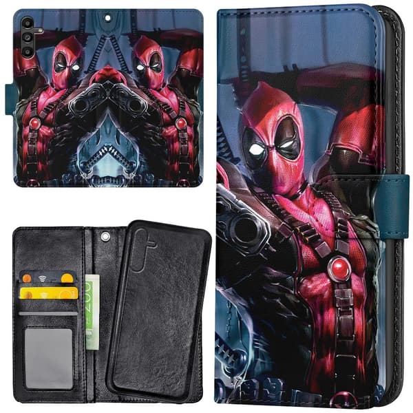 Samsung Galaxy S25 FE - Plånboksfodral/Skal Deadpool