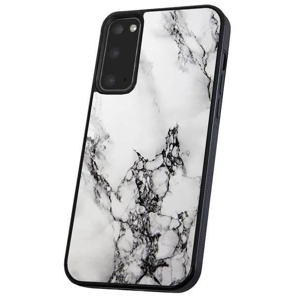 Samsung Galaxy S20 - Cover/Mobilcover Marmor