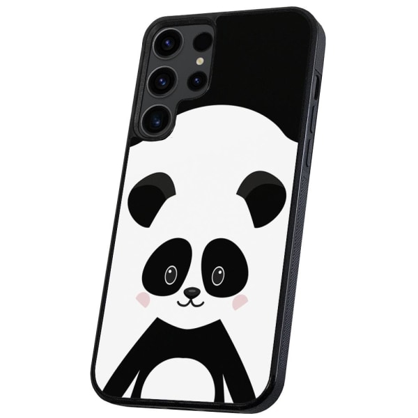 Samsung Galaxy S22 Ultra - Cover/Mobilcover Cute Panda Multicolor