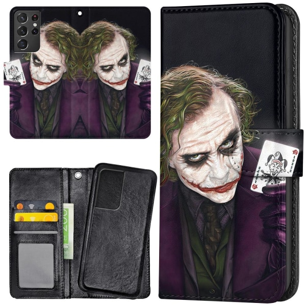 Samsung Galaxy S21 Ultra - Lompakkokotelo/Kuoret Joker