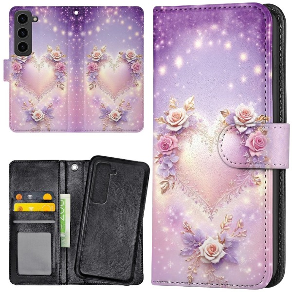 Samsung Galaxy S23 Plus - Mobilcover/Etui Cover Heart