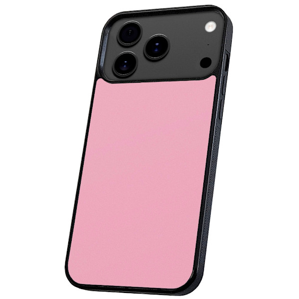 iPhone 17 Pro Max - Deksel/Mobildeksel Lyserosa