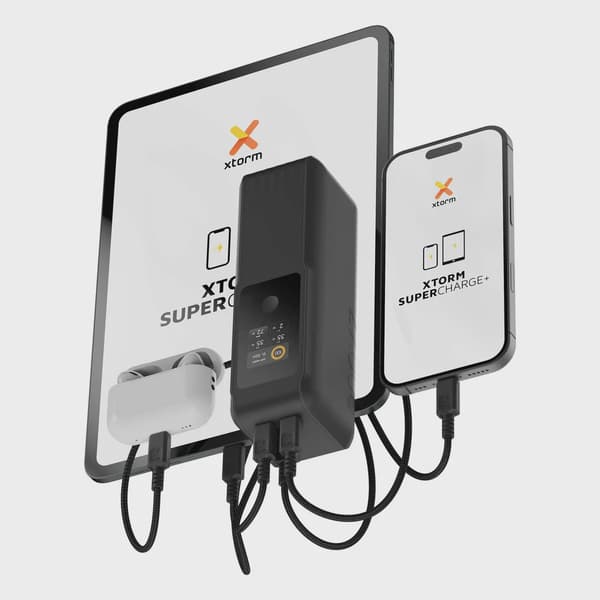 Xtorm GRS NextGen Power Bank 70W 27.000mAh USB-C/C/A Svart