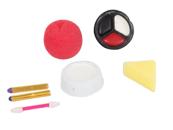 Makeup kit clown nos för halloween makeup för cosplay makeup