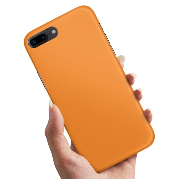 Deksel / Mobildeksel til iPhone 7 / 8 Plus - Oransje Orange