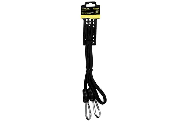 Resår platt 120 cm med karbinhake