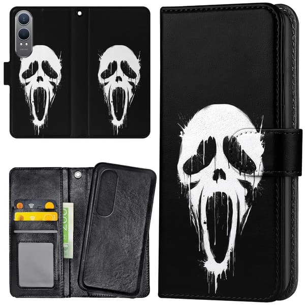 OnePlus Nord CE4 Lite 5G - Plånboksfodral/Skal Scream Ghostface