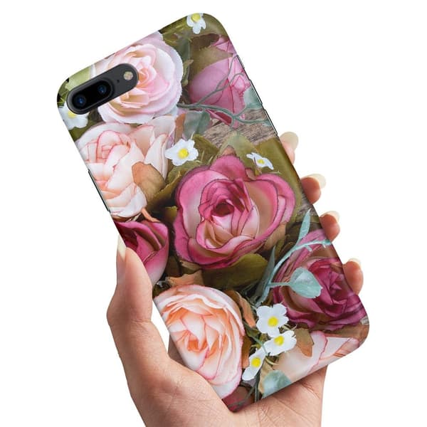 Cover / Mobilcover til iPhone 7 / 8 Plus - Blomster