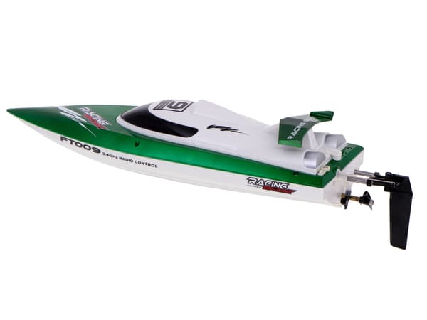 Radiostyrd Racing Båt / RC Motorbåt - FT009 Grön