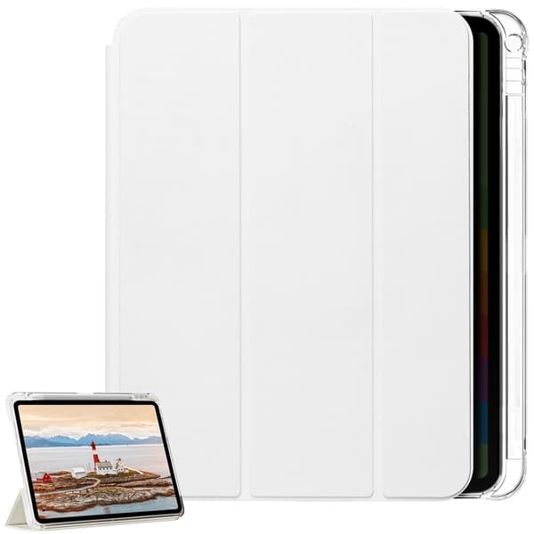 Deksel til iPad 10th gen / iPad (A16) - A14/A16 - 2022/2025 - 10.9"/11" - Hvit