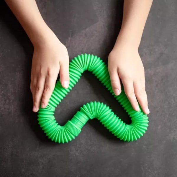 10-Pak - Pop Tube - Fidget Toys - Leketøy / Sensorisk Multicolor