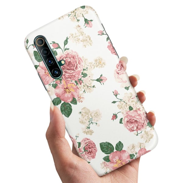 Realme X50 - Cover/Mobilcover Retro Blomster