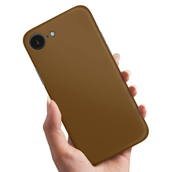 Deksel / Mobildeksel til iPhone 16e / 17e - Brun