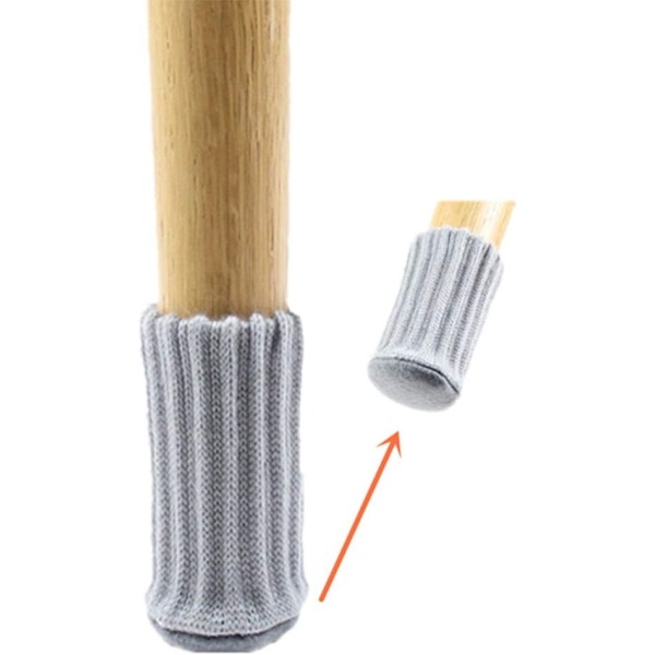 Stolsstrumpor i Stretch – Stolbensskydd 8-Pack