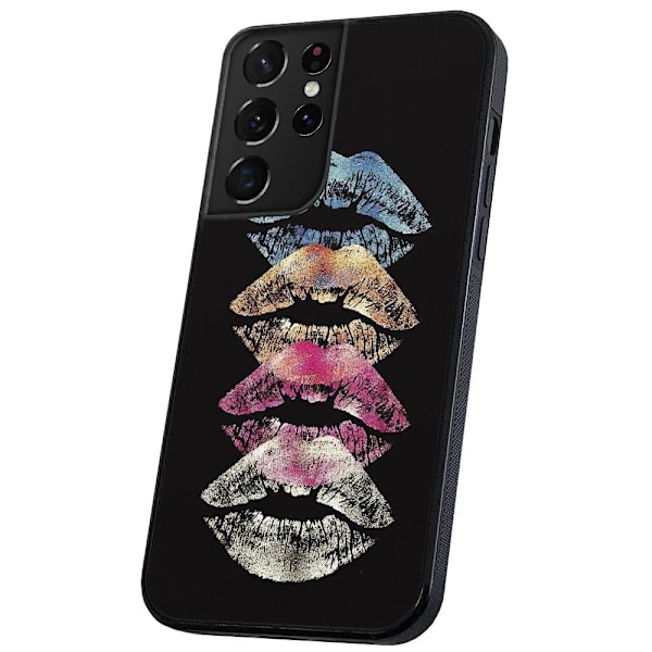 Samsung Galaxy S21 Ultra - Kuoret/Suojakuori Huulet