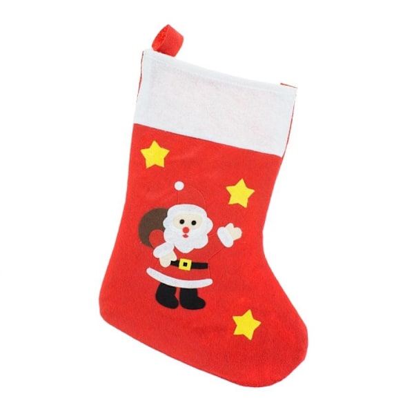 Julstrumpa St. Nicholas för öppen spis, stövel 47 cm
