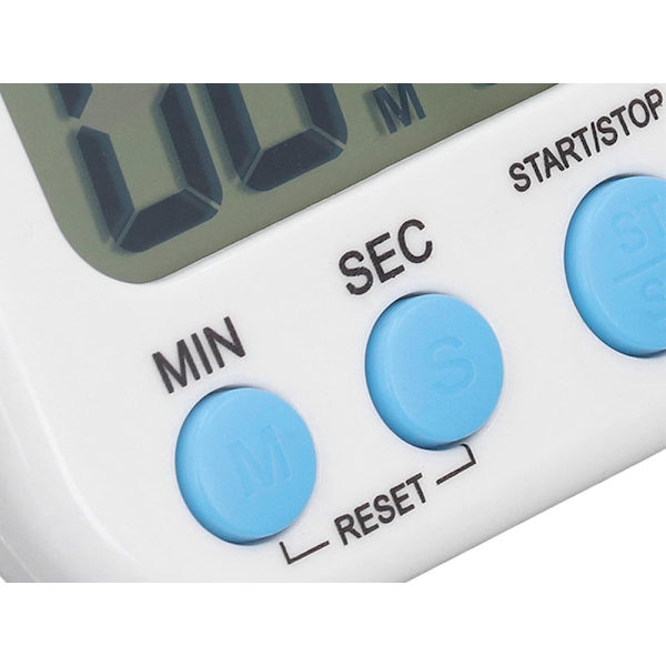 Digital köksklocka - Elektronisk timer med magnetfäste