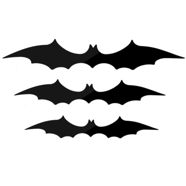 Fladdermöss Självhäftande - Halloween