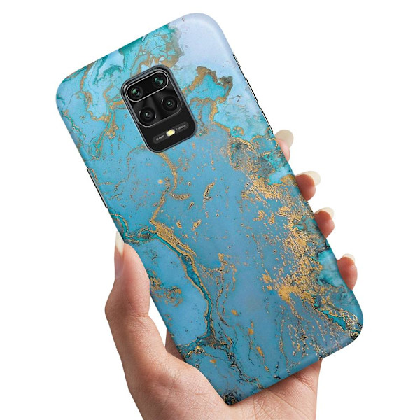 Xiaomi Redmi Note 9 Pro - Deksel/Mobildeksel Marmor Multicolor