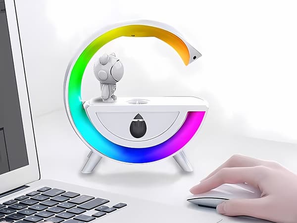 Luftfuktare med högtalare - Bluetooth och LED