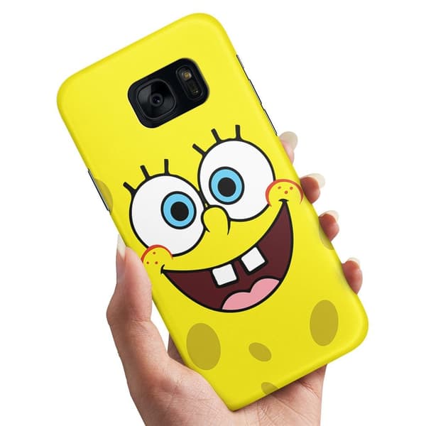 Deksel / Mobildeksel til Samsung Galaxy S7 Edge - Svampebob