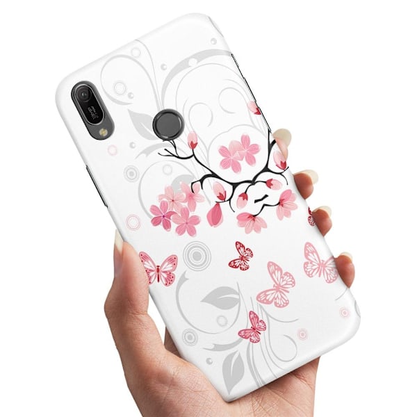 Huawei Y6 (2019) - Cover/Mobilcover Naturligt Mønster