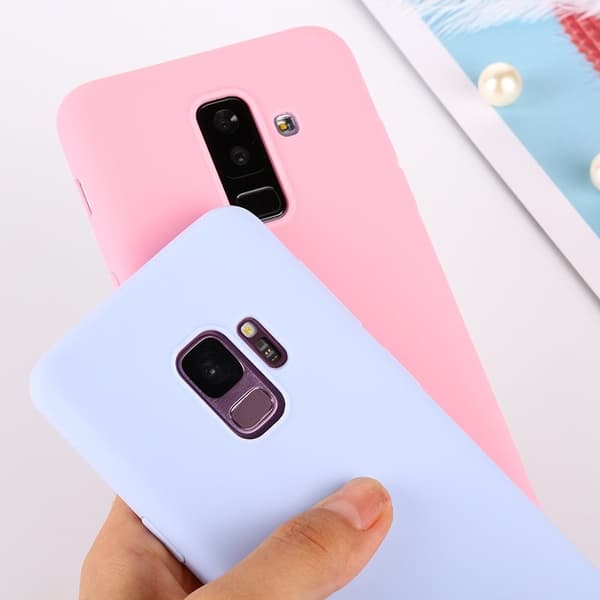 Samsung Galaxy S9 Plus - Deksel/Mobildeksel - Lett & Tynt Black