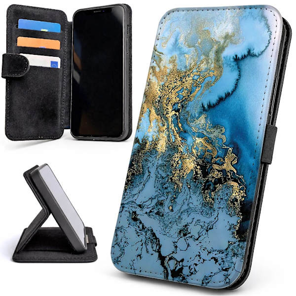 Lommebok Deksel / Mobildeksel til iPhone 16e / 17e - Kunstmønster