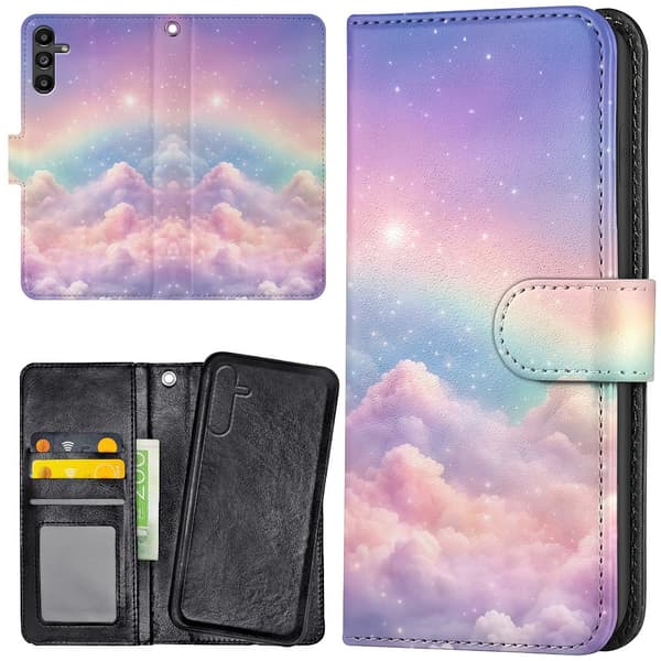 Samsung Galaxy A17 5G - Mobilcover/Etui Cover Rainbow Clouds