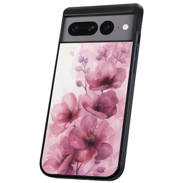 Google Pixel 8A - Kuoret/Suojakuori Flowers