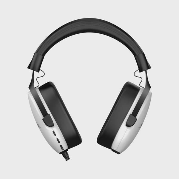 White Shark FOX Over-Ear Gaming Headset Vit/Svart