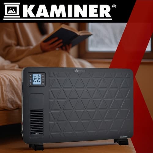 Konvektorelement / Portabelt Element - 2300W Svart