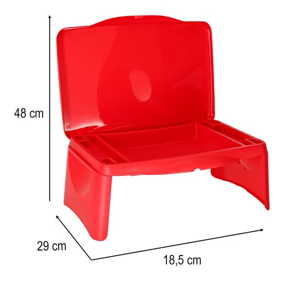 Portabelt Lekbord för Barn - Bil Red