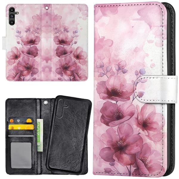 Samsung Galaxy S26 Plus - Lommebok Deksel Flowers