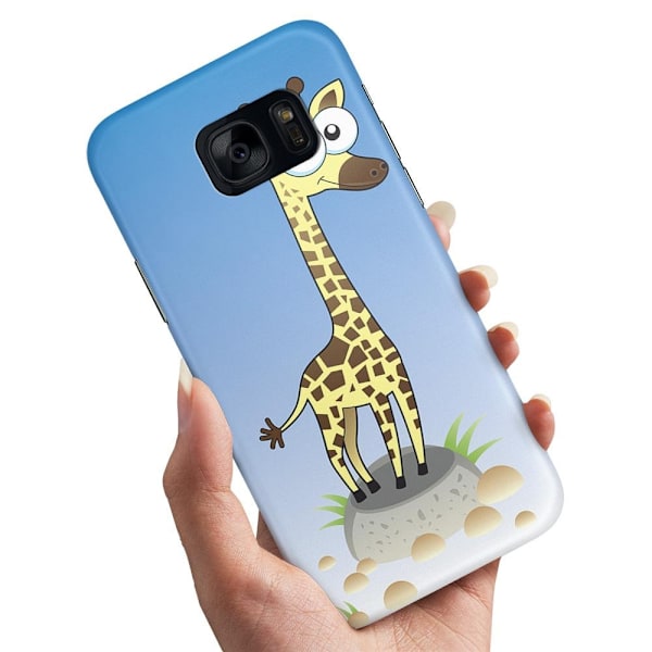 Samsung Galaxy S7 - Skal/Mobilskal Tecknad Giraff