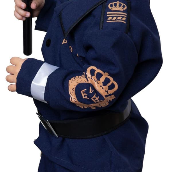 Svensk Polis Barn Maskeraddräkt - L L