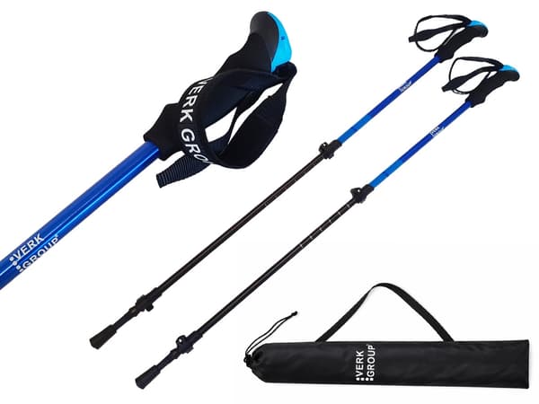 Gåstavar nordic walking tillbehör Blue