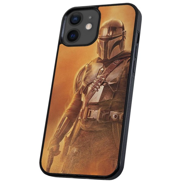 iPhone 12/12 Pro - Cover/Mobilcover Mandalorian Star Wars Multicolor