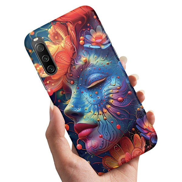 Deksel / Mobildeksel til Sony Xperia 10 IV - Psychedelic