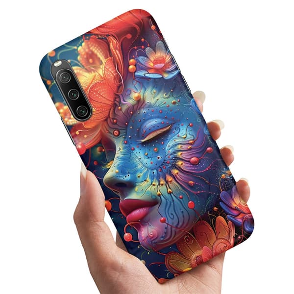 Skal / Mobilskal till Sony Xperia 10 IV - Psychedelic